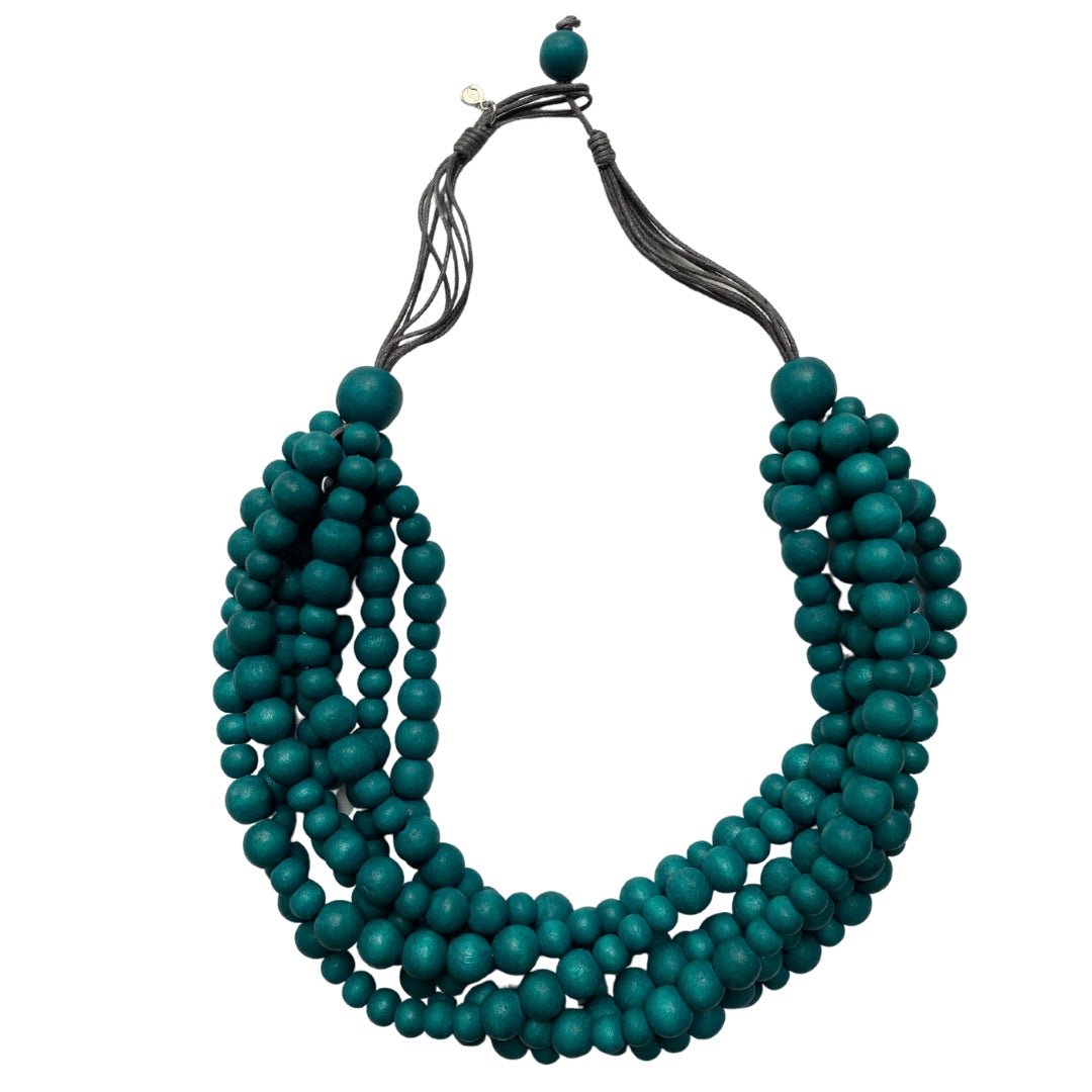 Collana Madagascar - petrolio - Bijondo