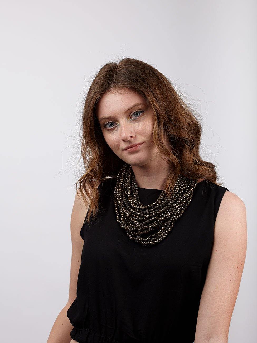 Collana Mali Metallic - oro - Bijondo