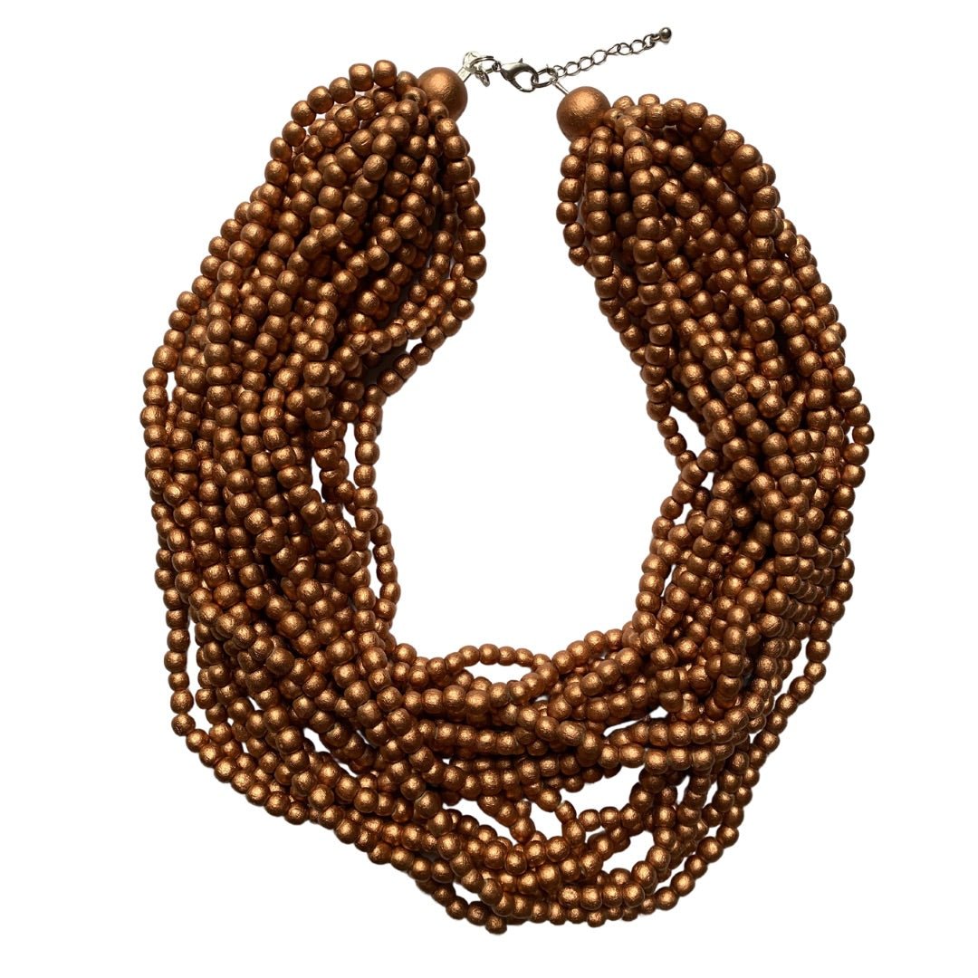 Collana Mali Metallic - rame - Bijondo