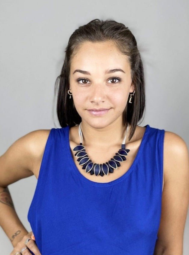 Collana Malta - blu scuro - Bijondo