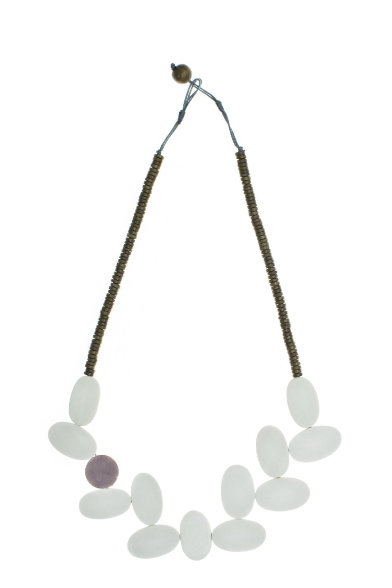 Collana Mauritius - bianco - Bijondo