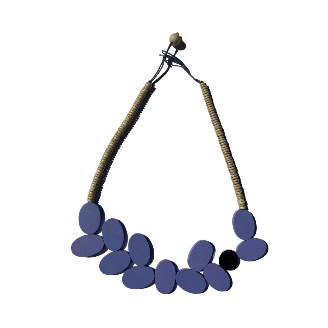 Collana Mauritius - celeste - Bijondo