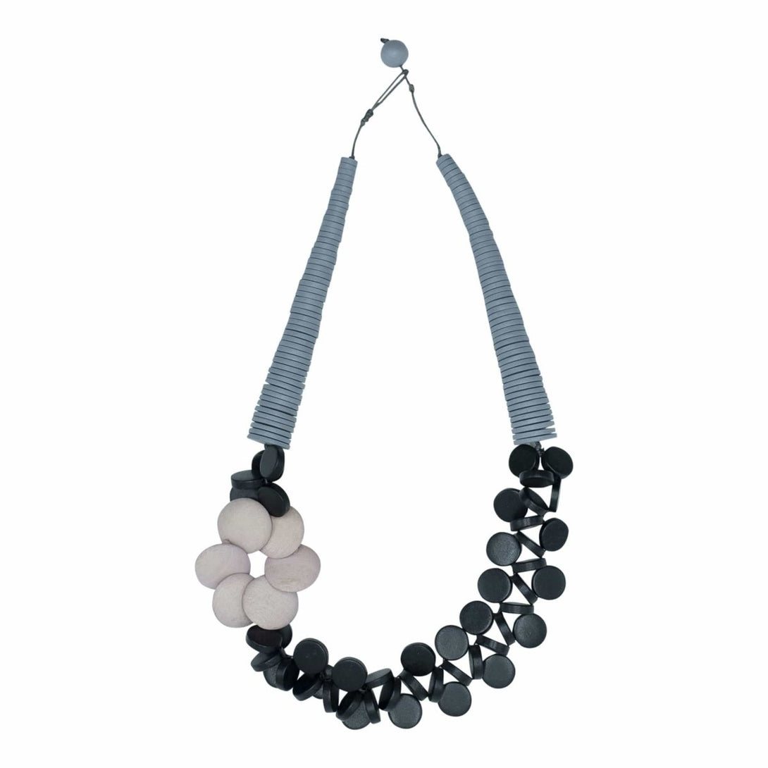 Collana Olanda legno - giallo - Bijondo