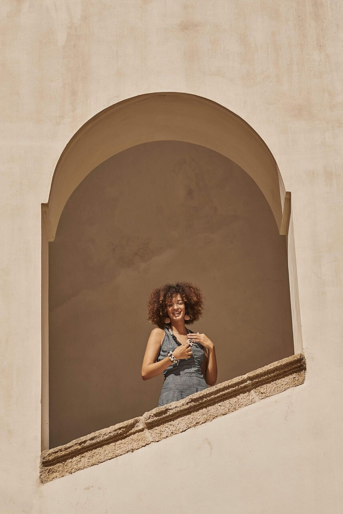 Collana Olanda legno - fucsia - Bijondo