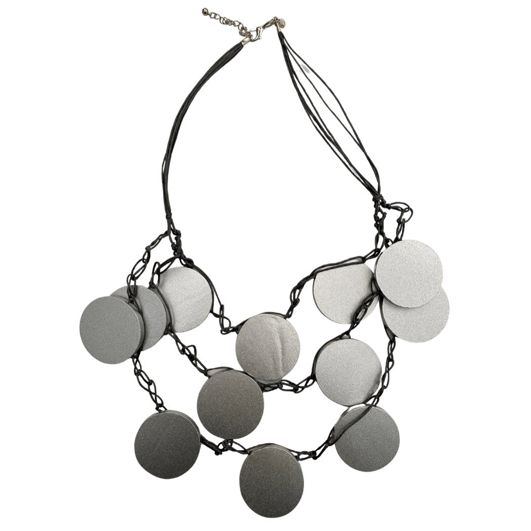 Collana Porta Venezia metallic - argento - Bijondo