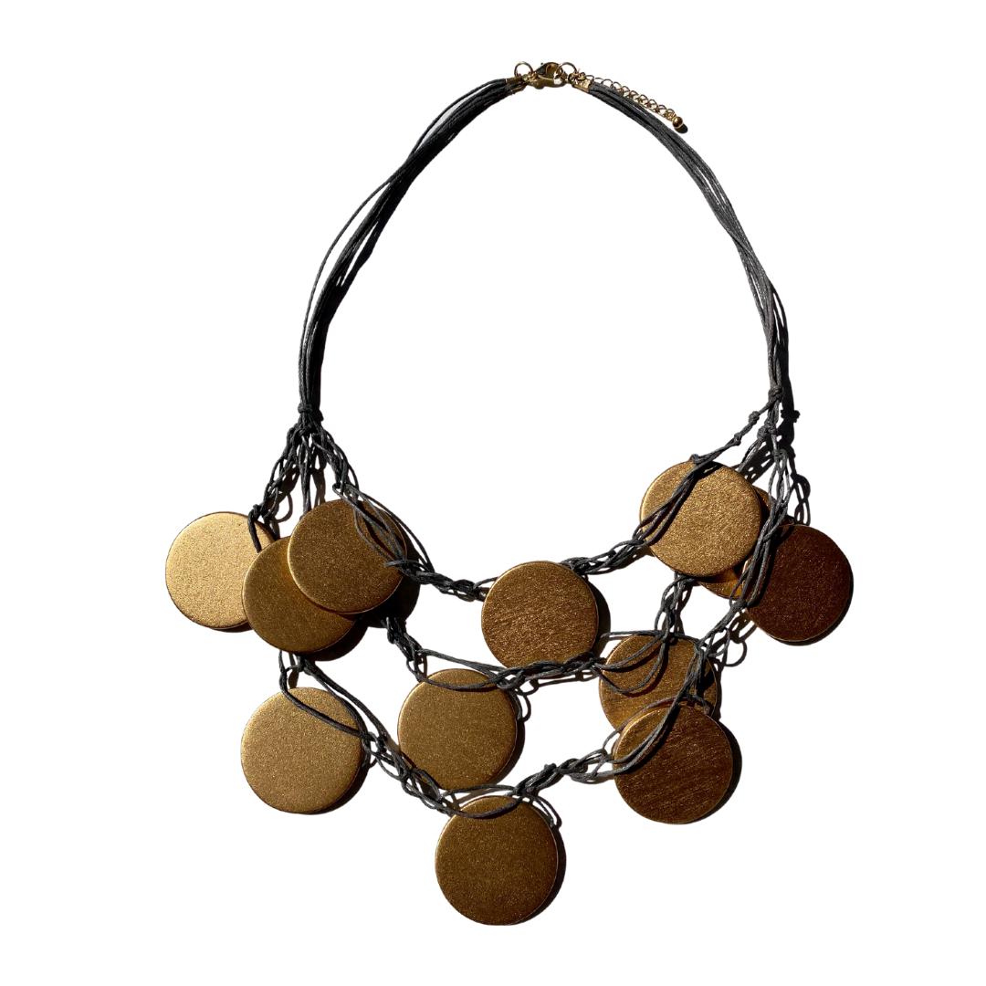 Collana Porta Venezia metallic - oro - Bijondo