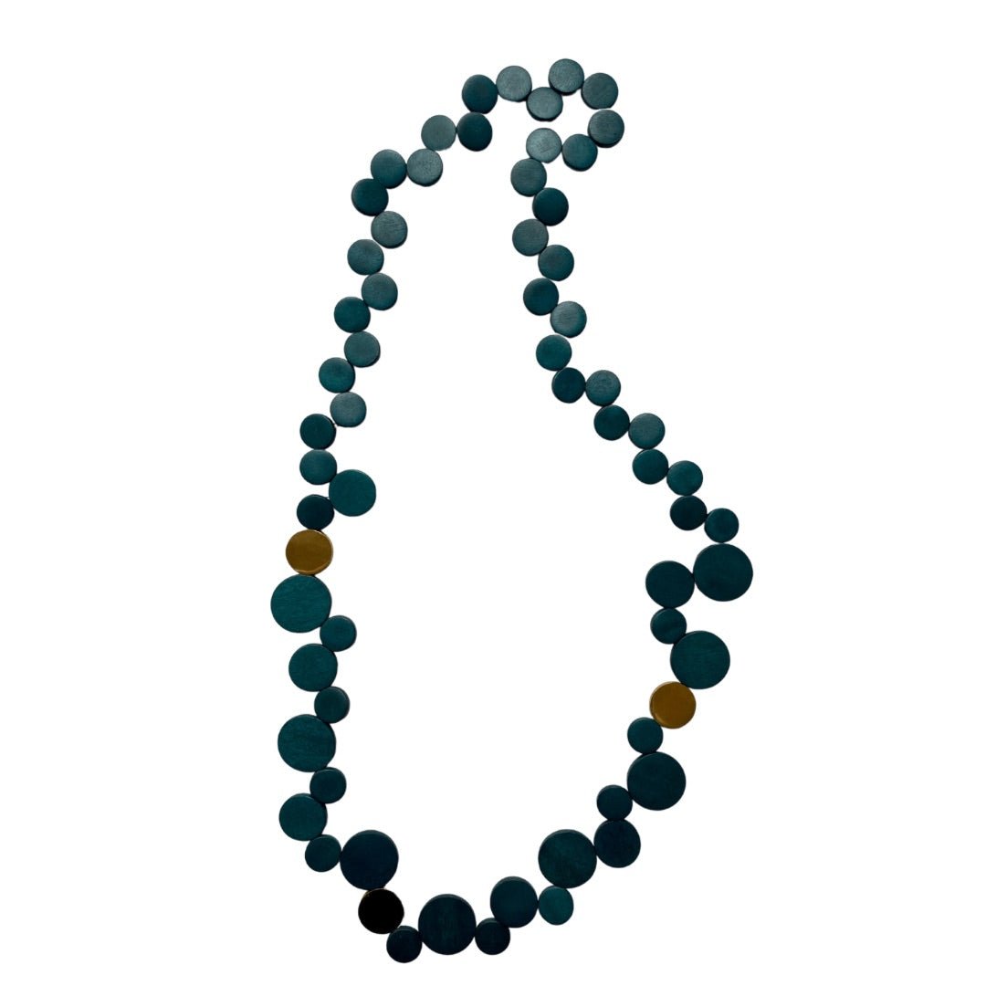 Collana Portogallo Shine - petrolio - Bijondo