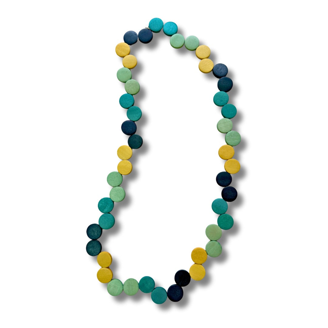 Collana Portogallo legno-collana-EW-Verde-Bijondo