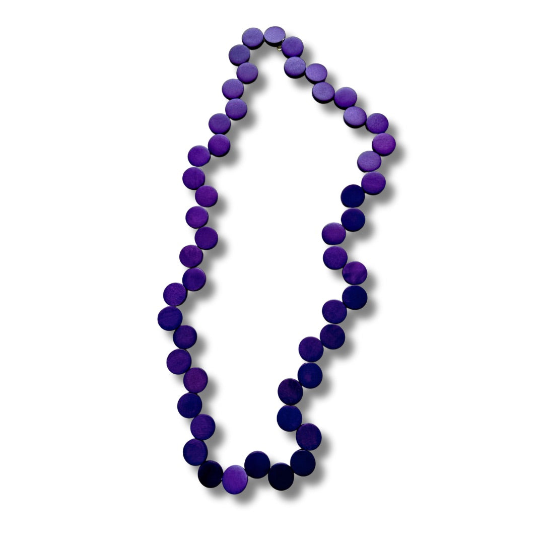Collana Portogallo legno-collana-EW-Viola-Bijondo