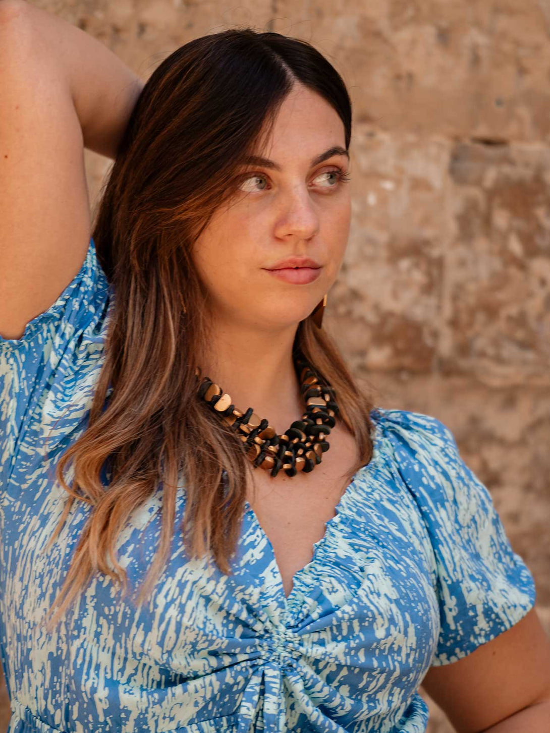 Collana Roma legno metallic-collana-Bijondo-Bijondo