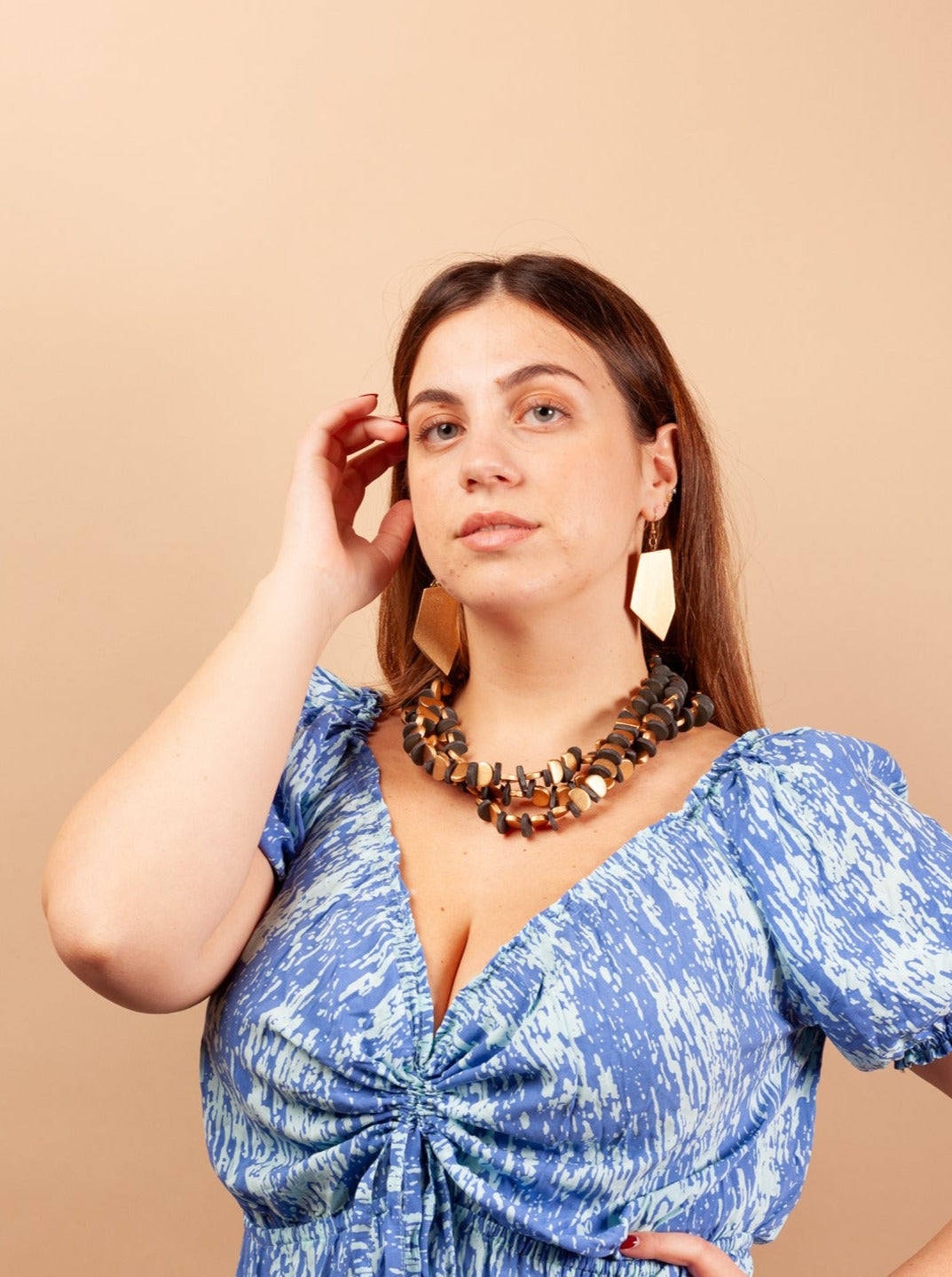 Collana Roma legno metallic-collana-Bijondo-Bijondo