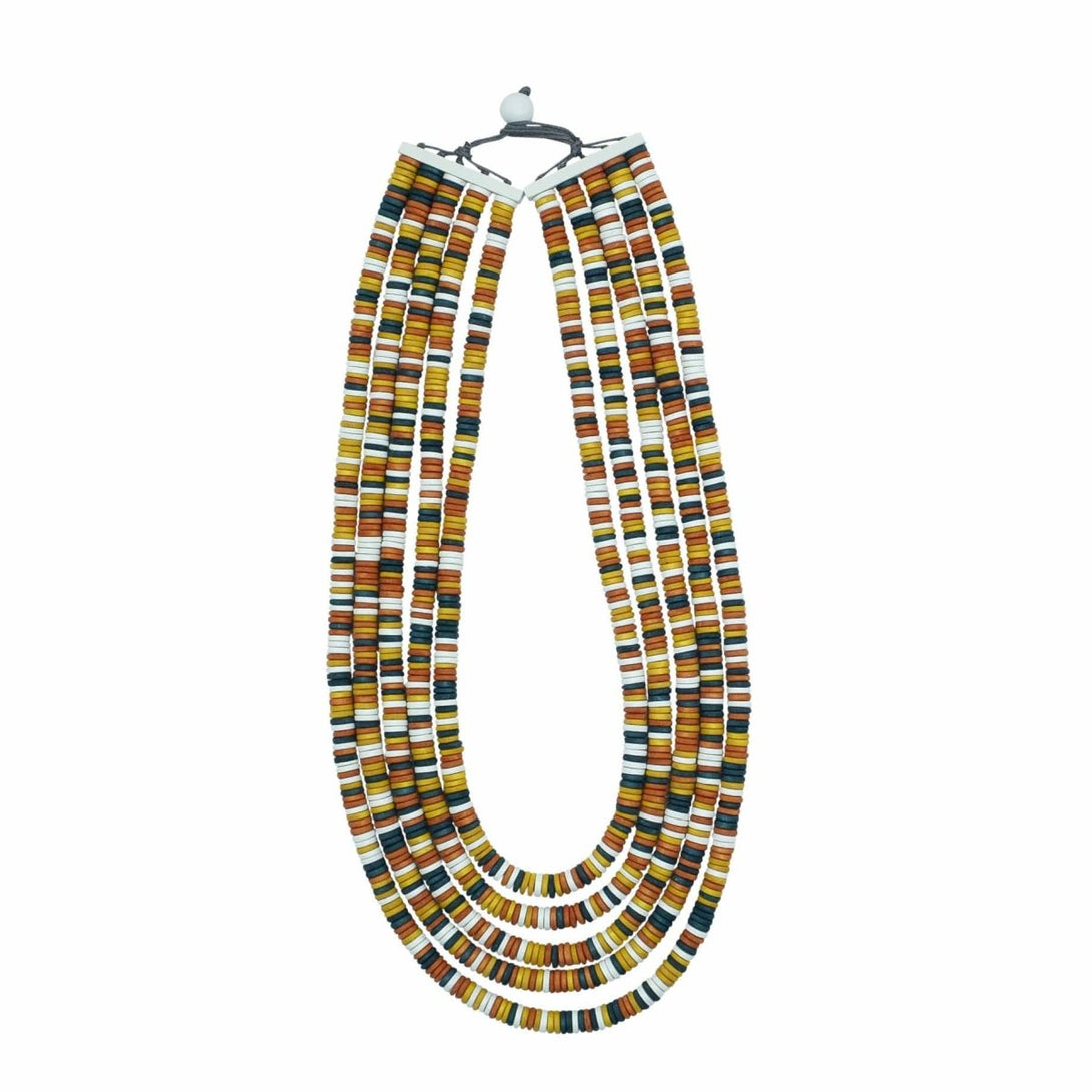 Collana Samoa - arancione - Bijondo