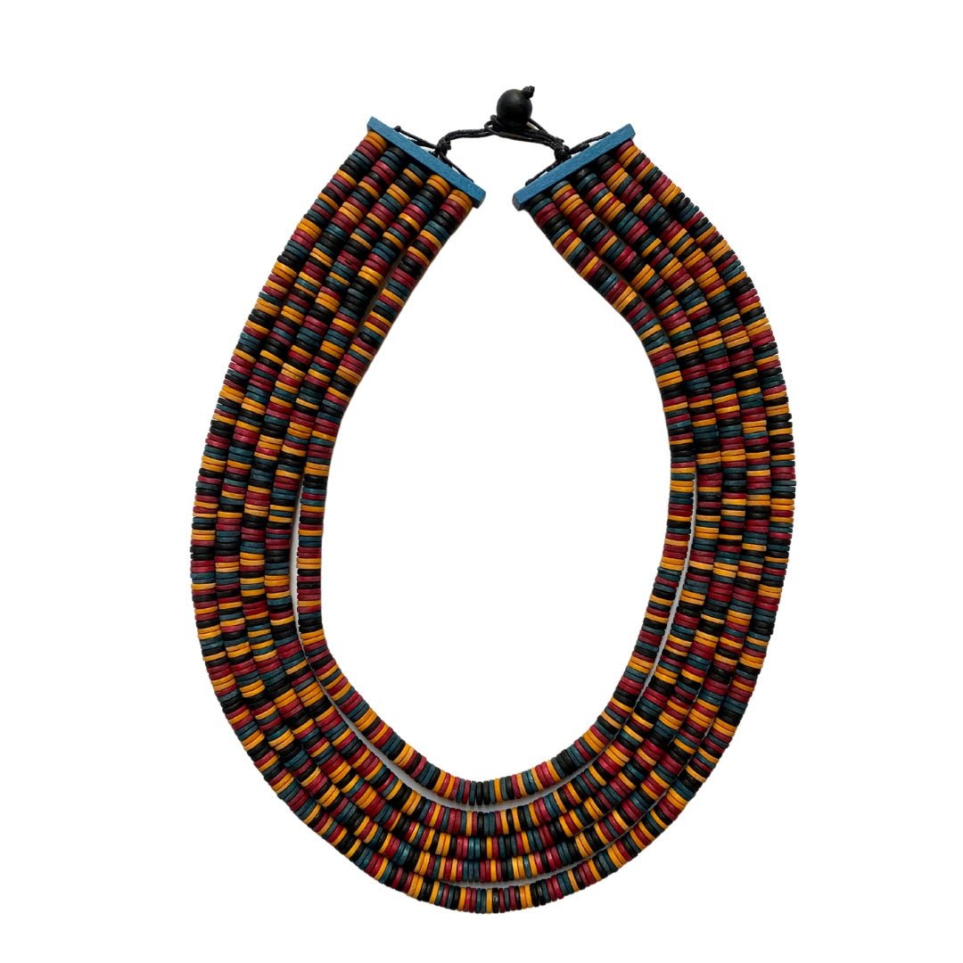 Collana Samoa - bordeaux - Bijondo