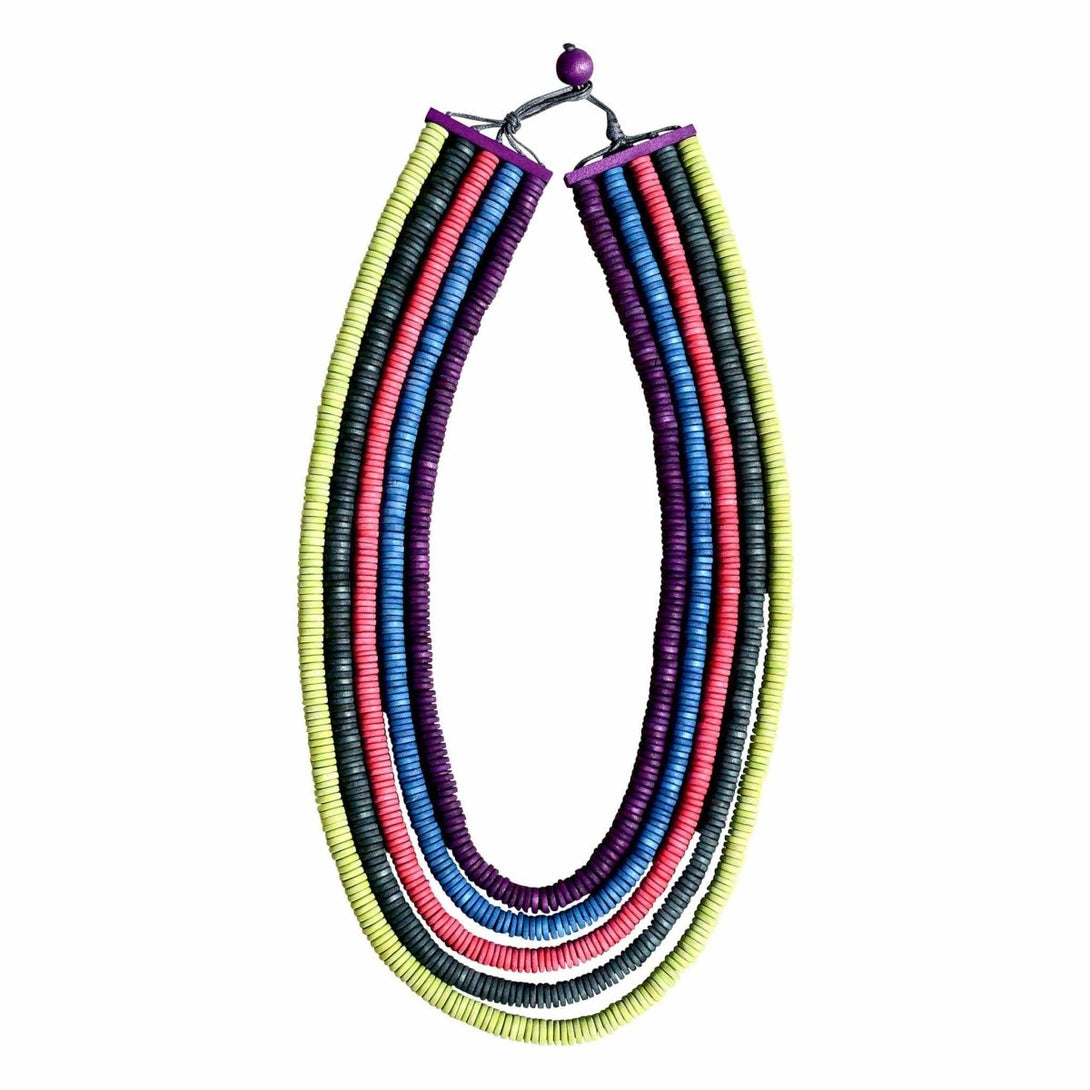 Collana Samoa - fucsia - Bijondo