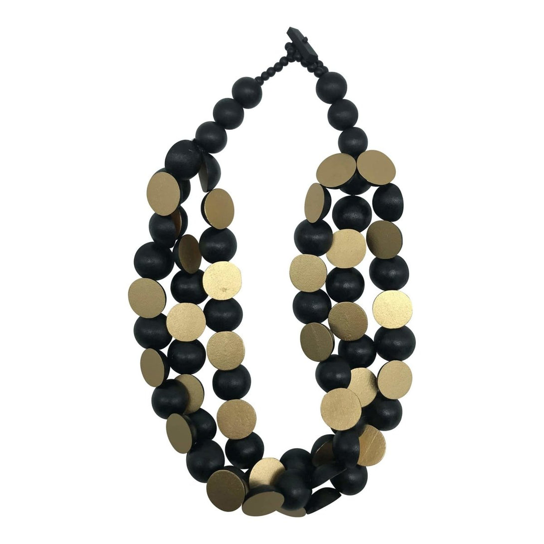 Collana Singapore Metallic - nero - Bijondo