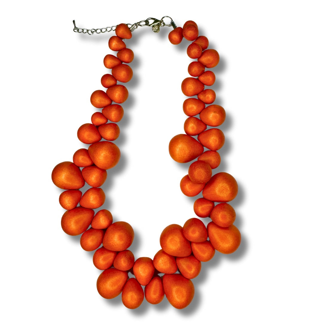 Collana Tibet legno regolabile-collana-EW-arancione-Bijondo