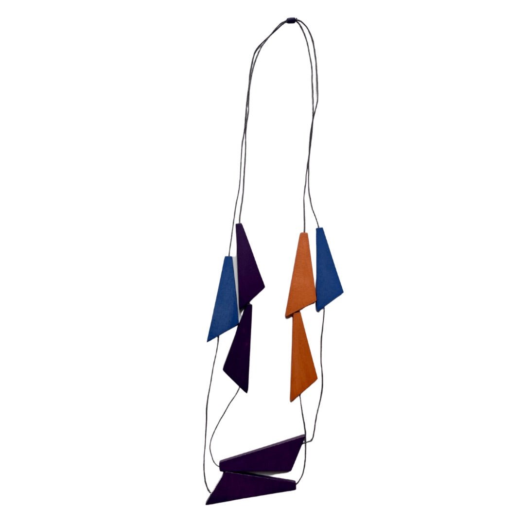 Collana Togo - arancione - Bijondo