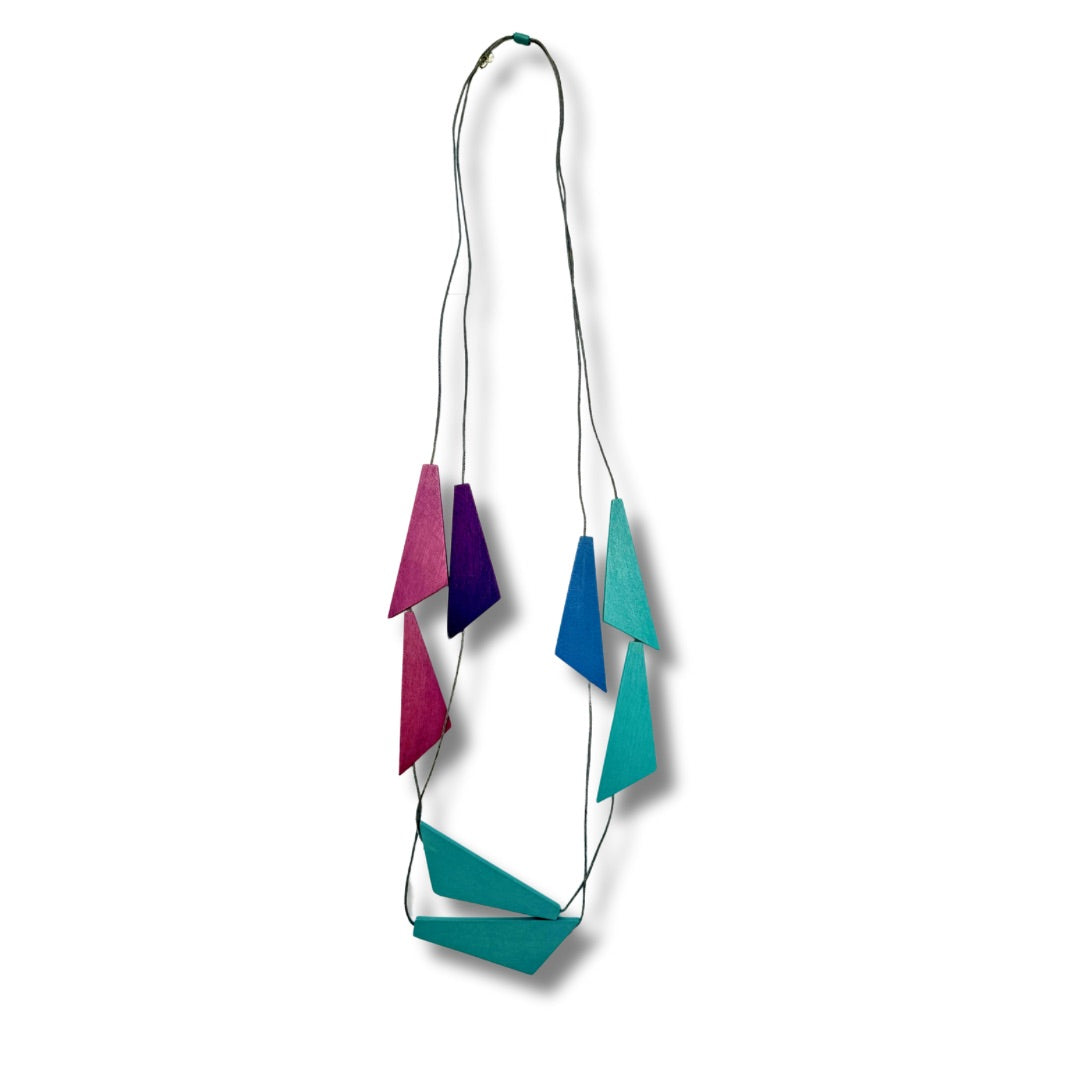 Collana Togo legno lunga-collana-EW-Celeste-Bijondo