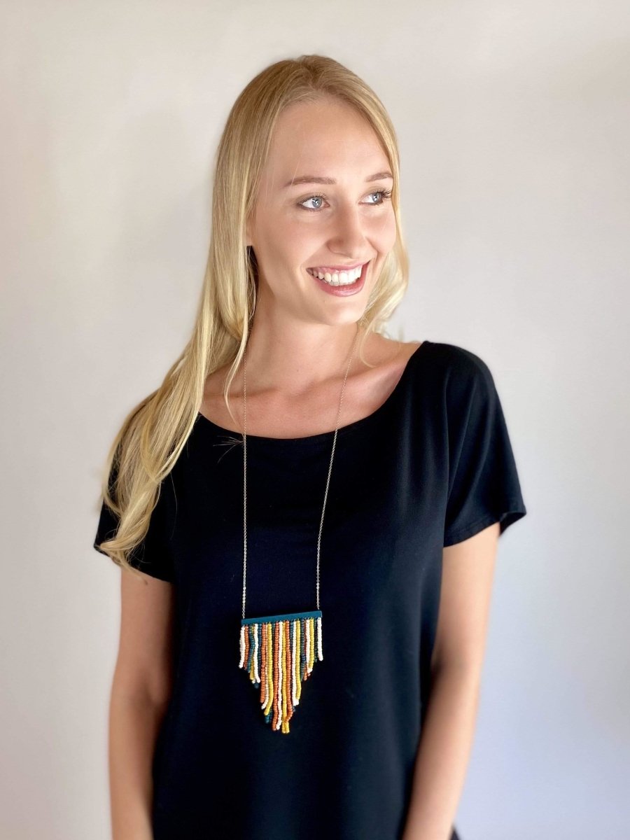 Collana Transilvania - zafferano - Bijondo