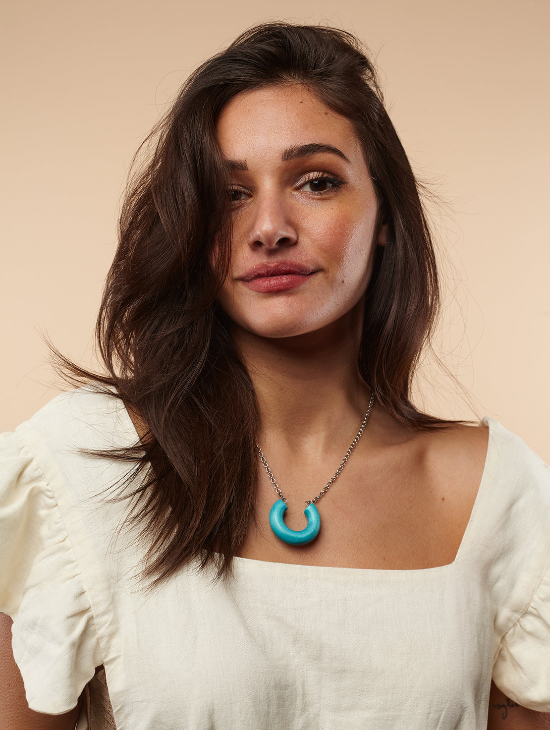 Collana ciondolo legno Kya-colllana-EW-Azzurro-Bijondo