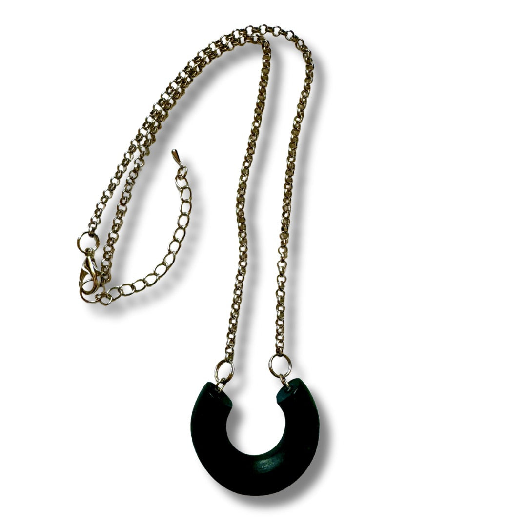 Collana ciondolo legno Kya-colllana-EW-Verde-Bijondo