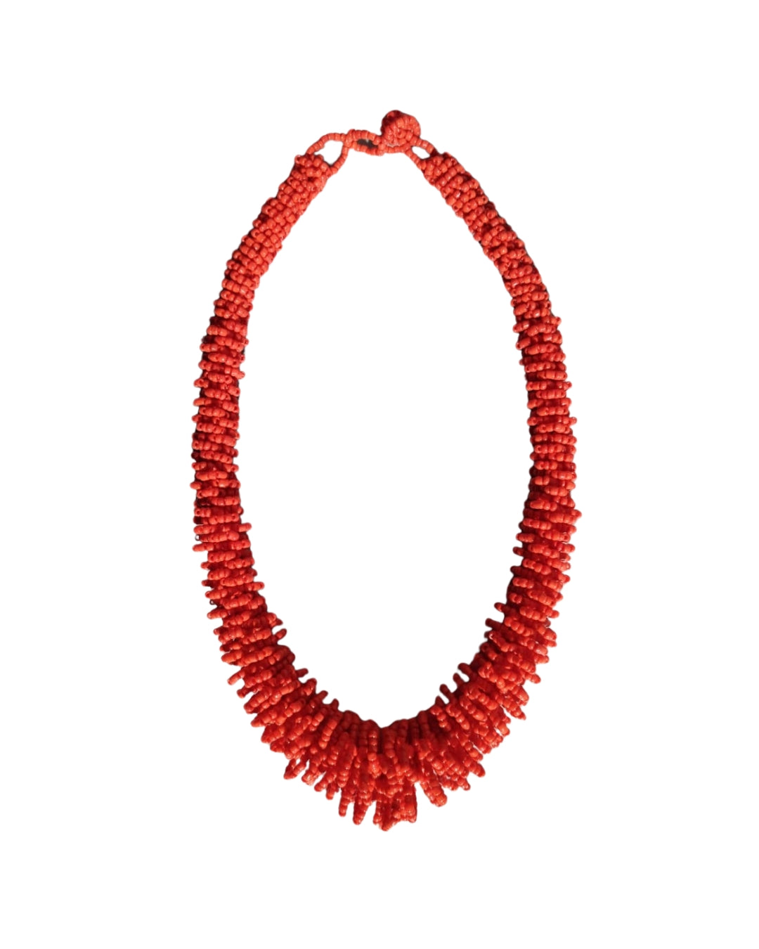 Collana cordone vetro Creta-collana-Sam-Corallo-Bijondo