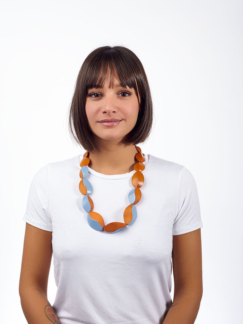 Collana corta Ouseburn - lilla - Bijondo