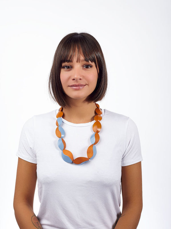 Collana corta Ouseburn - lilla - Bijondo