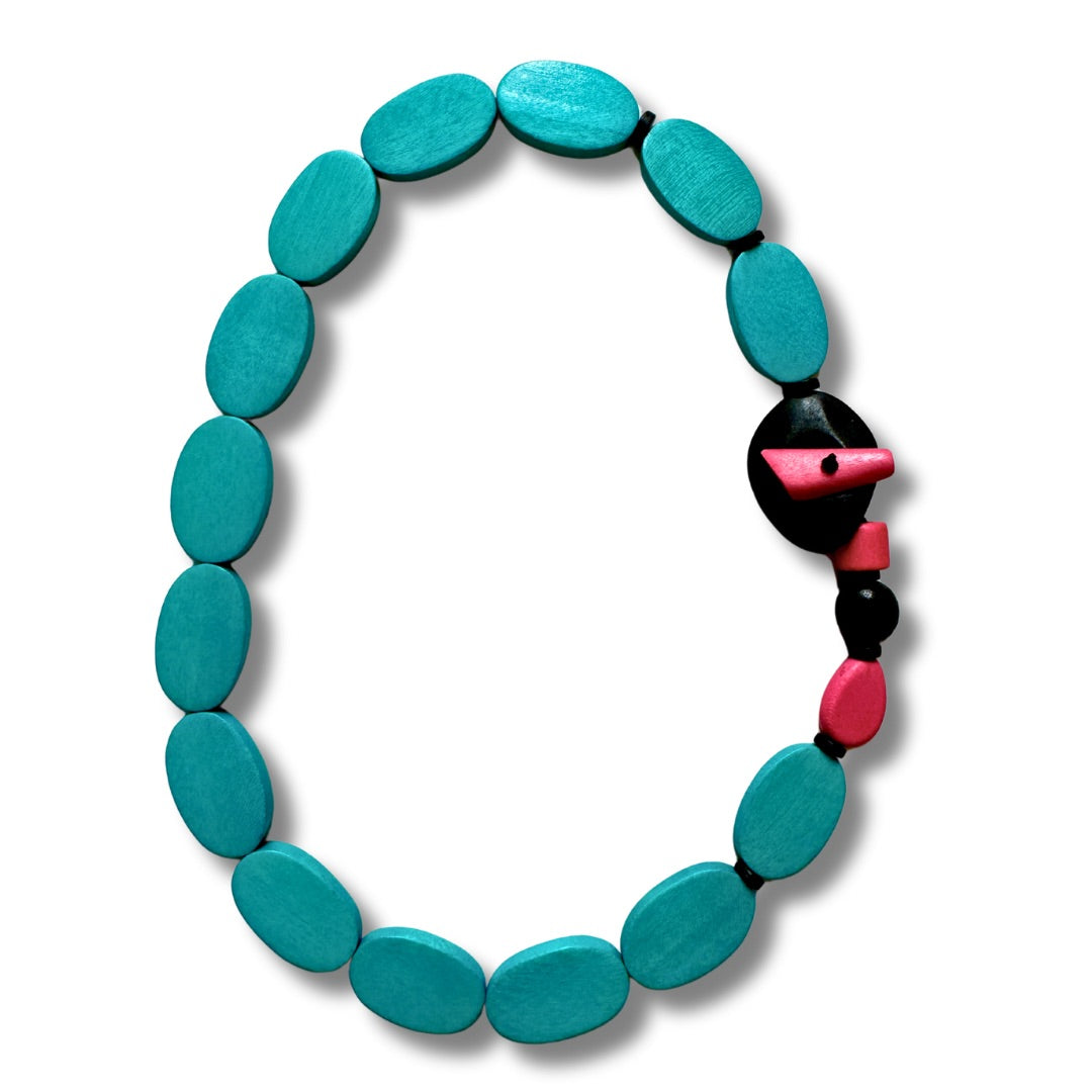 Collana corta, leggera, legno Lotti-collana-EW-Candy Pop-Bijondo