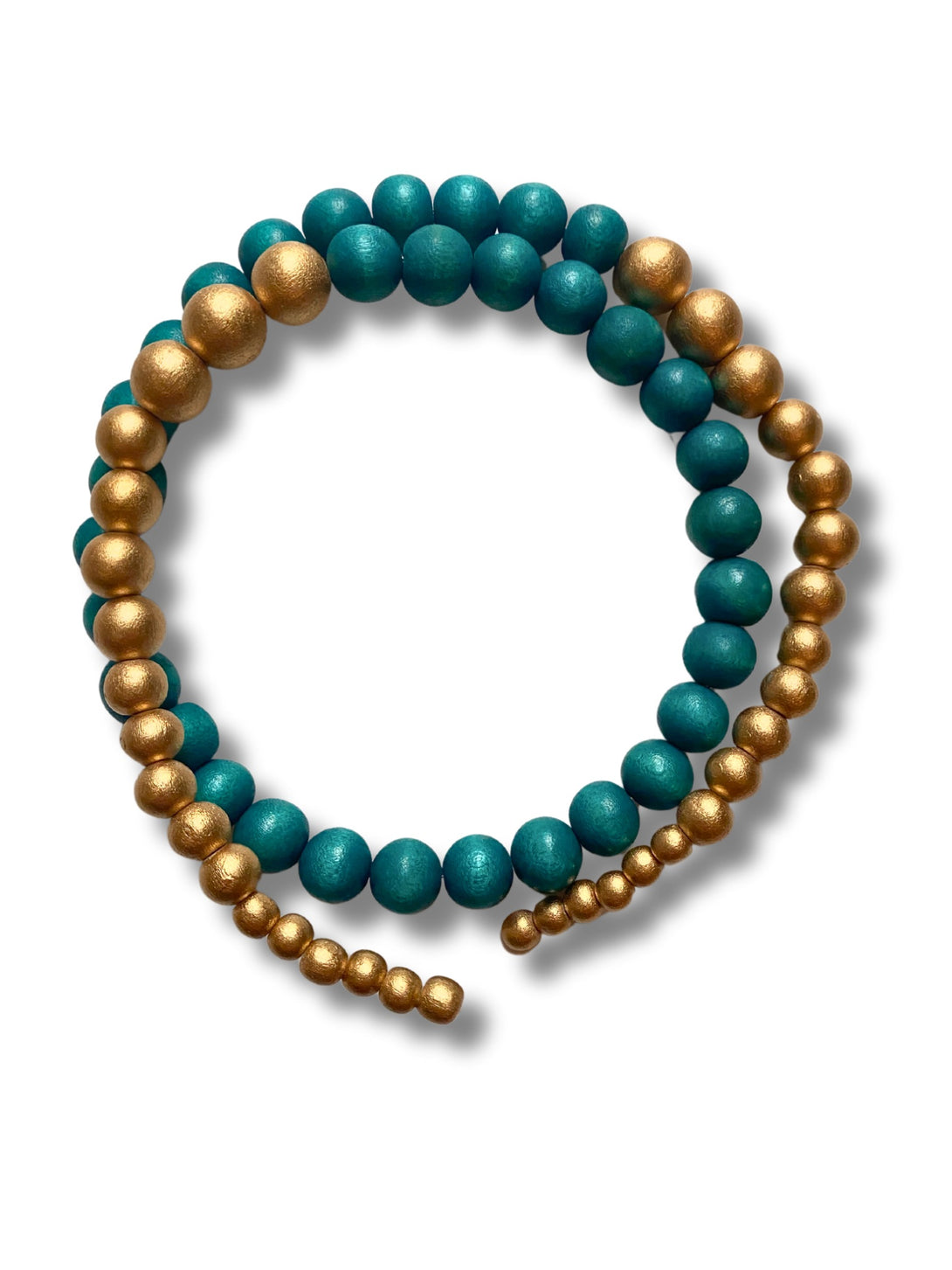 Collana corta legno Ester metallic-collana-EW-petrolio-Bijondo