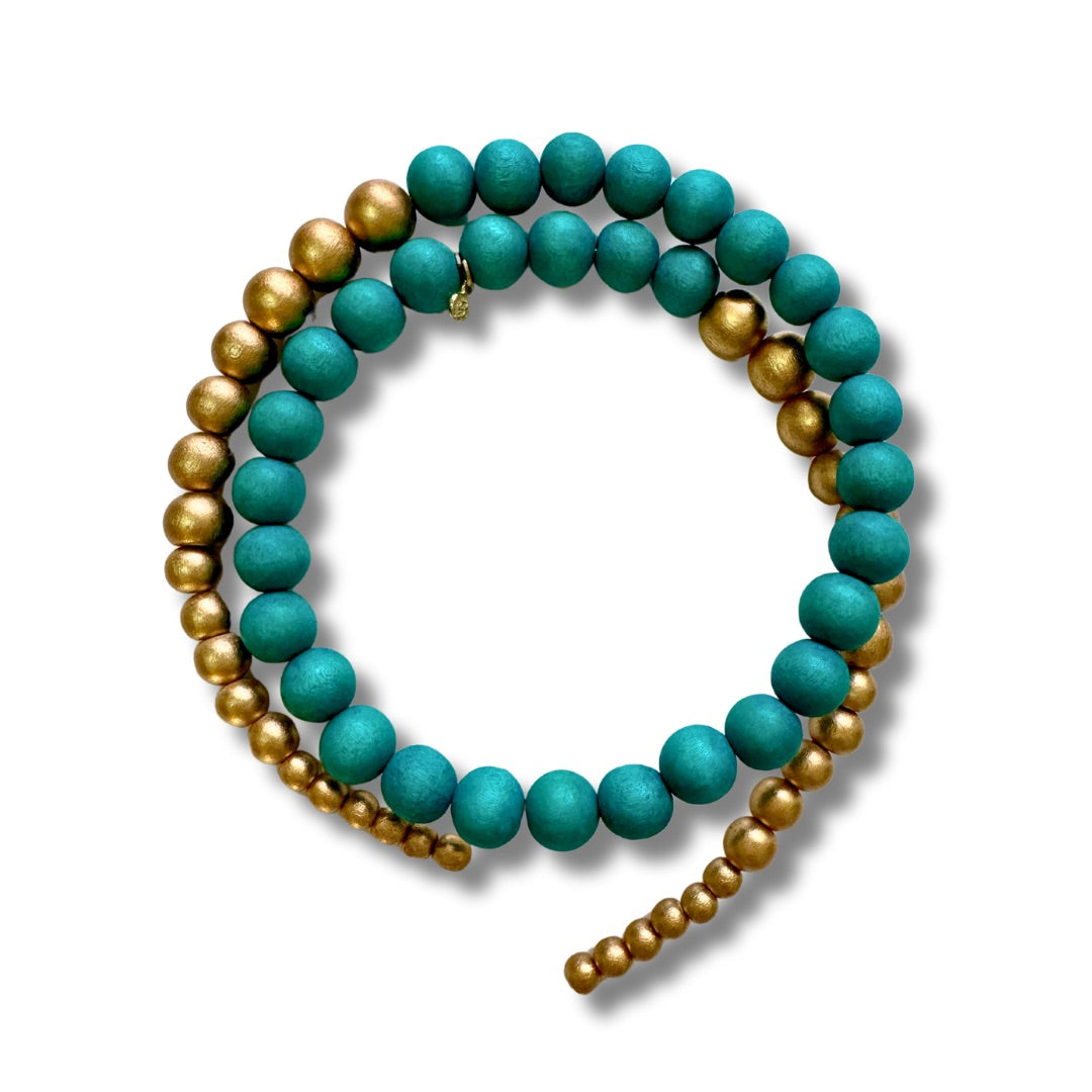 Collana corta legno Ester metallic-collana-EW-smeraldo-Bijondo