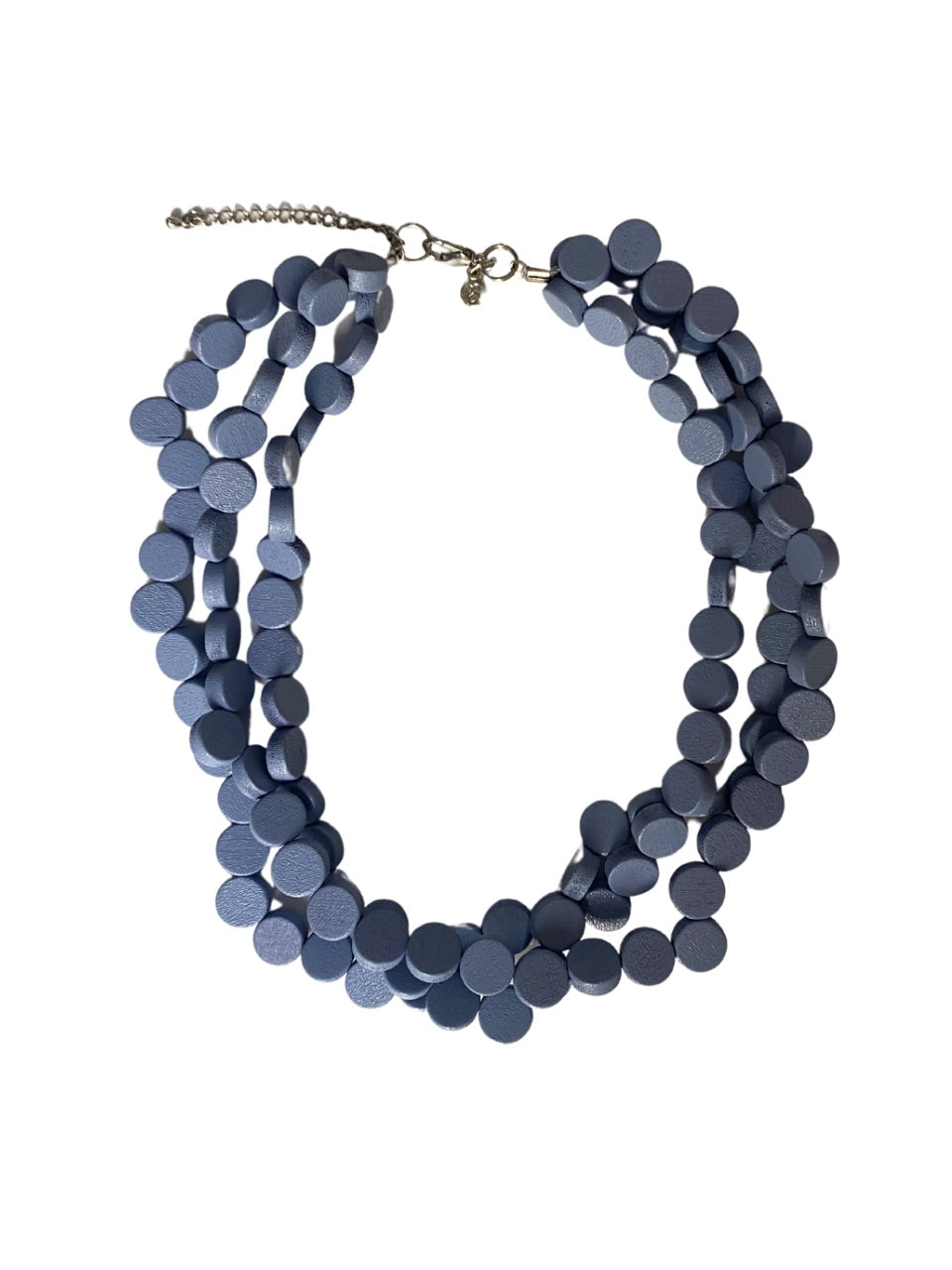 Collana corta legno Islanda regolabile-collana-EW-celeste-Bijondo