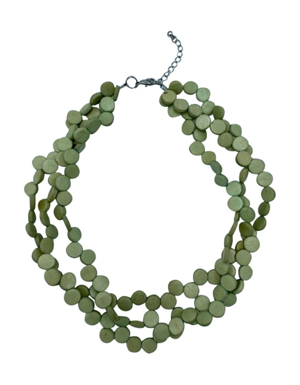 Collana corta legno Islanda regolabile - nero - Bijondo