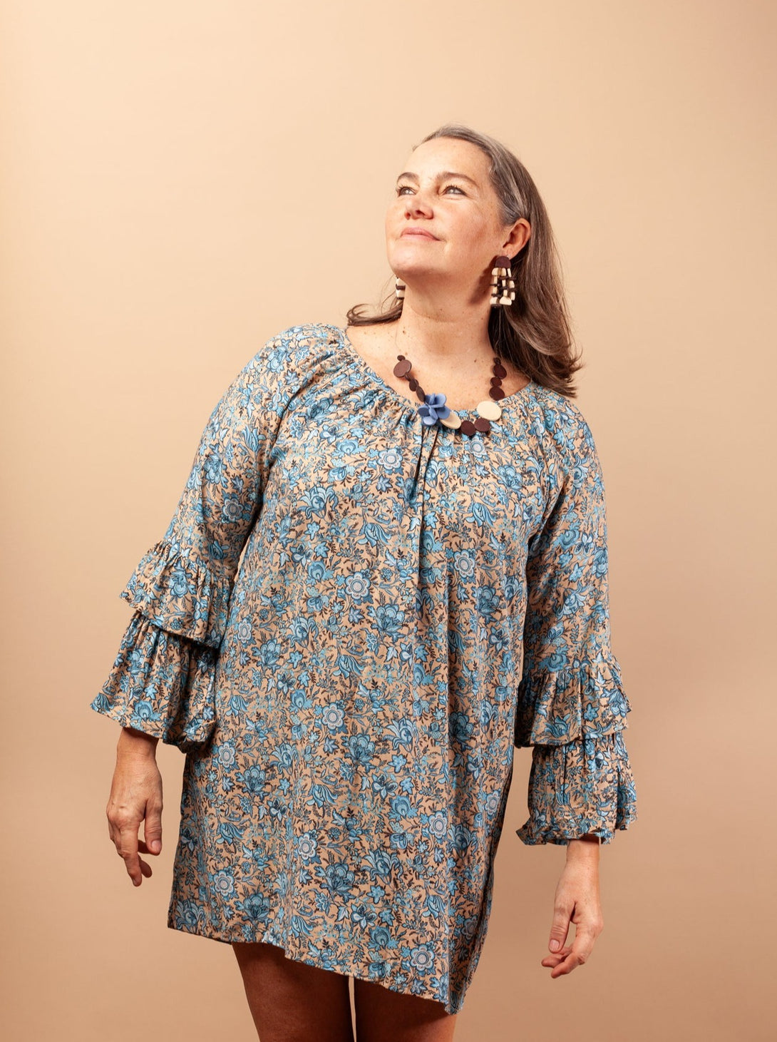 Collana giocosa legno Mel-collana-EW-Bijondo