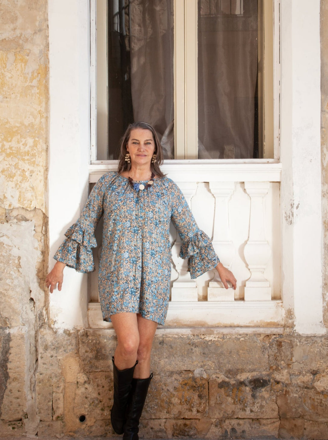 Collana giocosa legno Mel-collana-EW-Bijondo