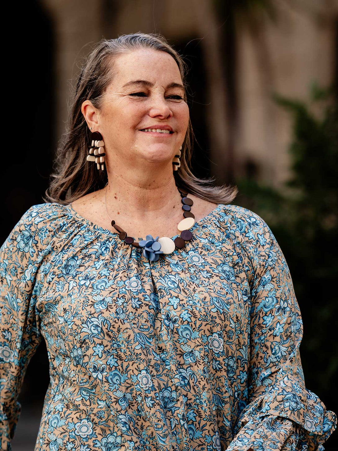 Collana giocosa legno Mel-collana-EW-Bijondo