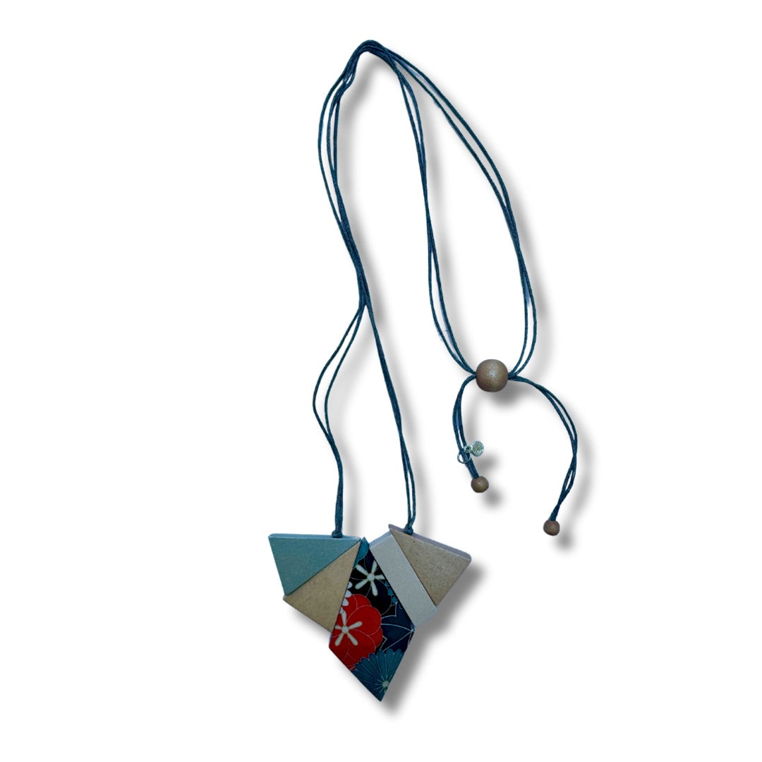 Collana leggera legno regolabile Japan Print-Collana-Bijondo-Bianco-Bijondo