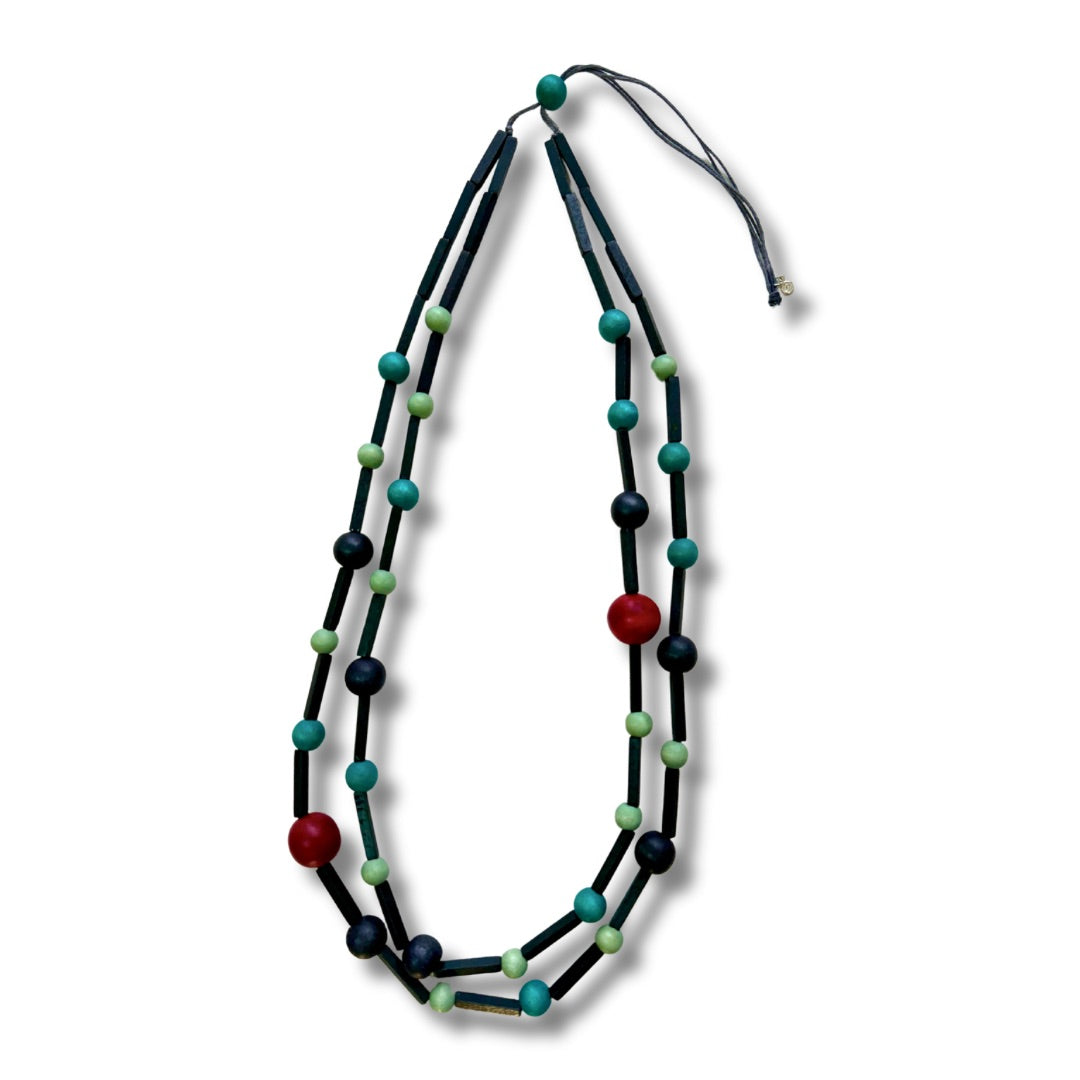 Collana leggera regolabile Charvi-collana-Bijondo-Rosso-Bijondo