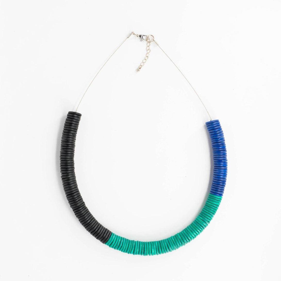 Collana legno Aurelie - nero - Bijondo