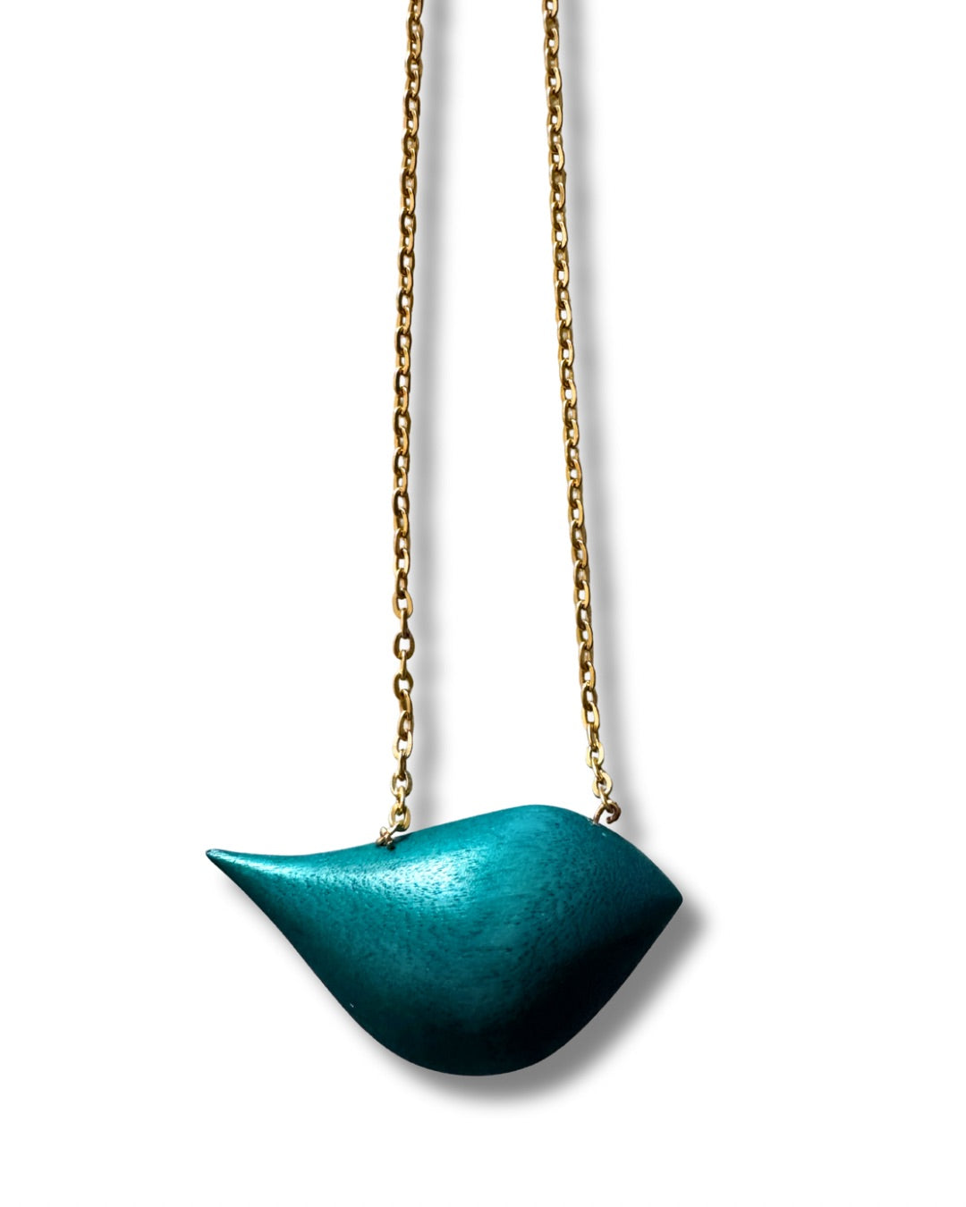 Collana legno Birdy-Collana-Bijondo-Petrolio-Bijondo