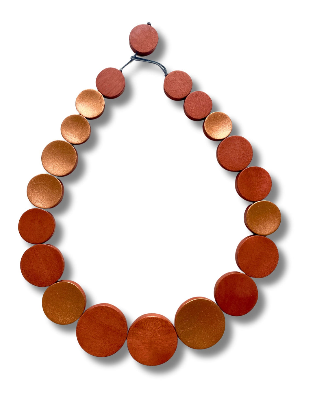 Collana legno Carla metallic-collana-Bijondo-terra-Bijondo