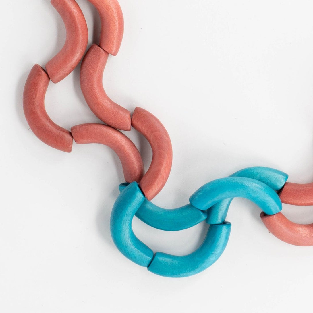 Collana legno Gaia - terra - Bijondo