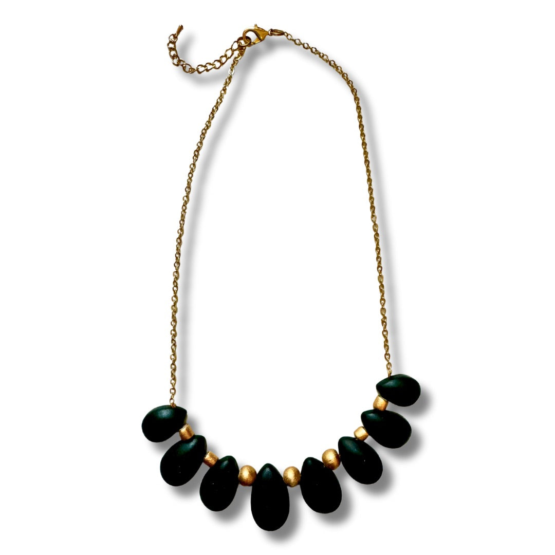 Collana legno Gracie-Collana-EW-Verde-Bijondo