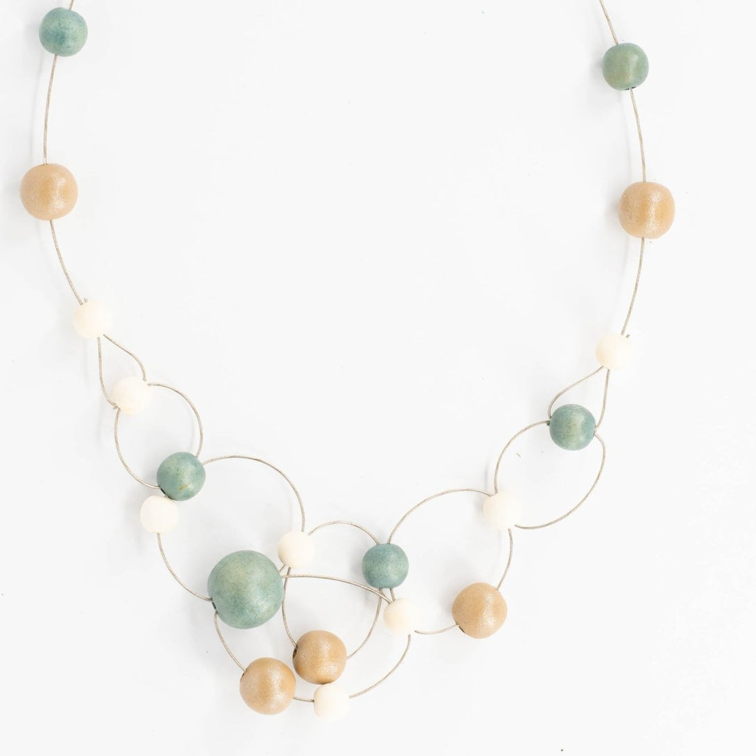 Collana legno Ione - rame - Bijondo