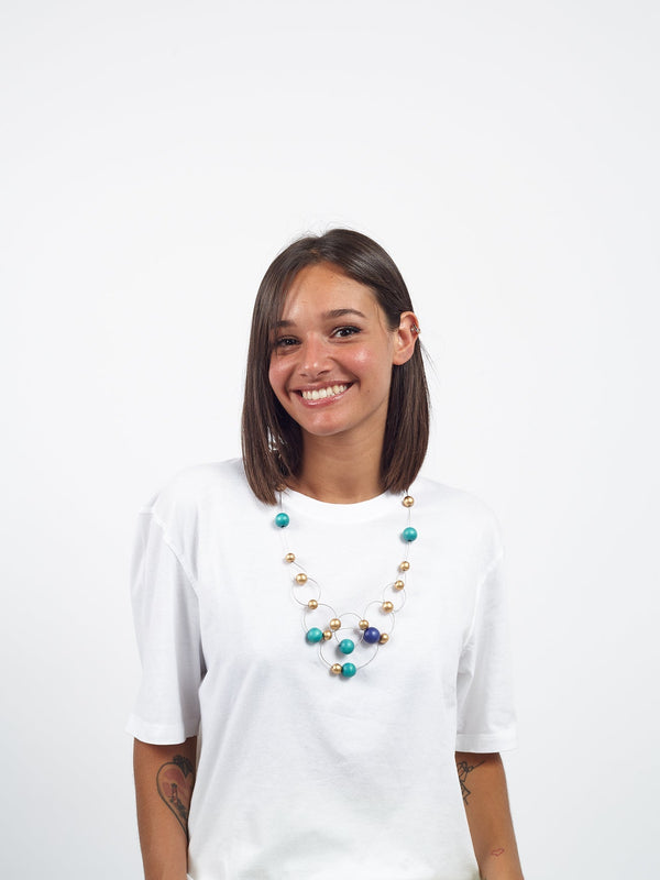 Collana legno Ione-oro-Bijondo