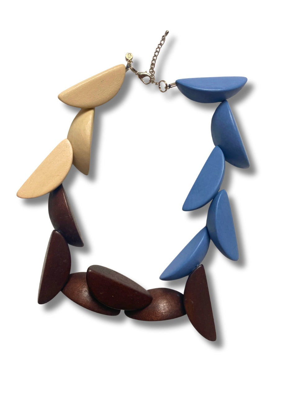 Collana legno Iris-Collana-Bijondo-celeste-Bijondo