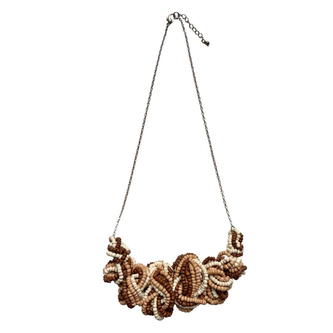 Collana legno Lisa - beige - Bijondo