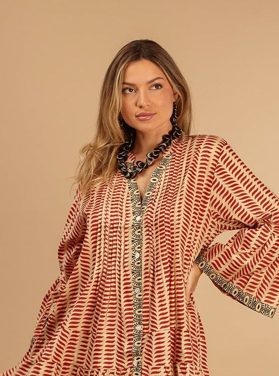 Collana legno Marocco metallic-collana-EW-Bijondo