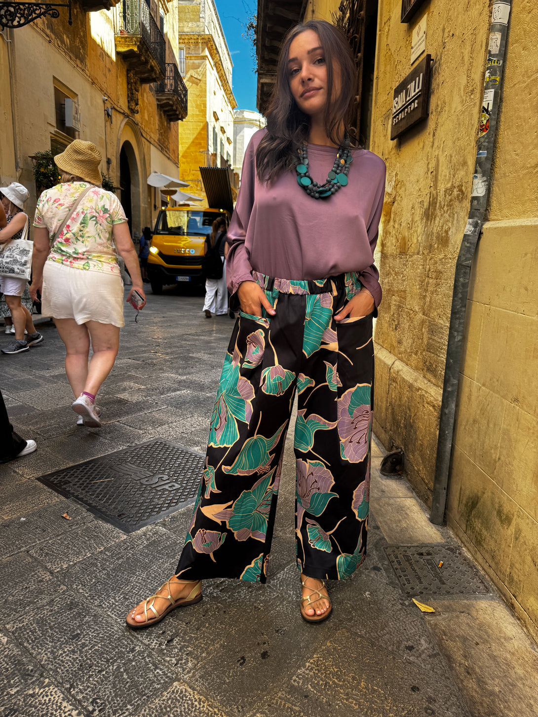 Collana legno Nora Big metallic-collana-EW-Bijondo