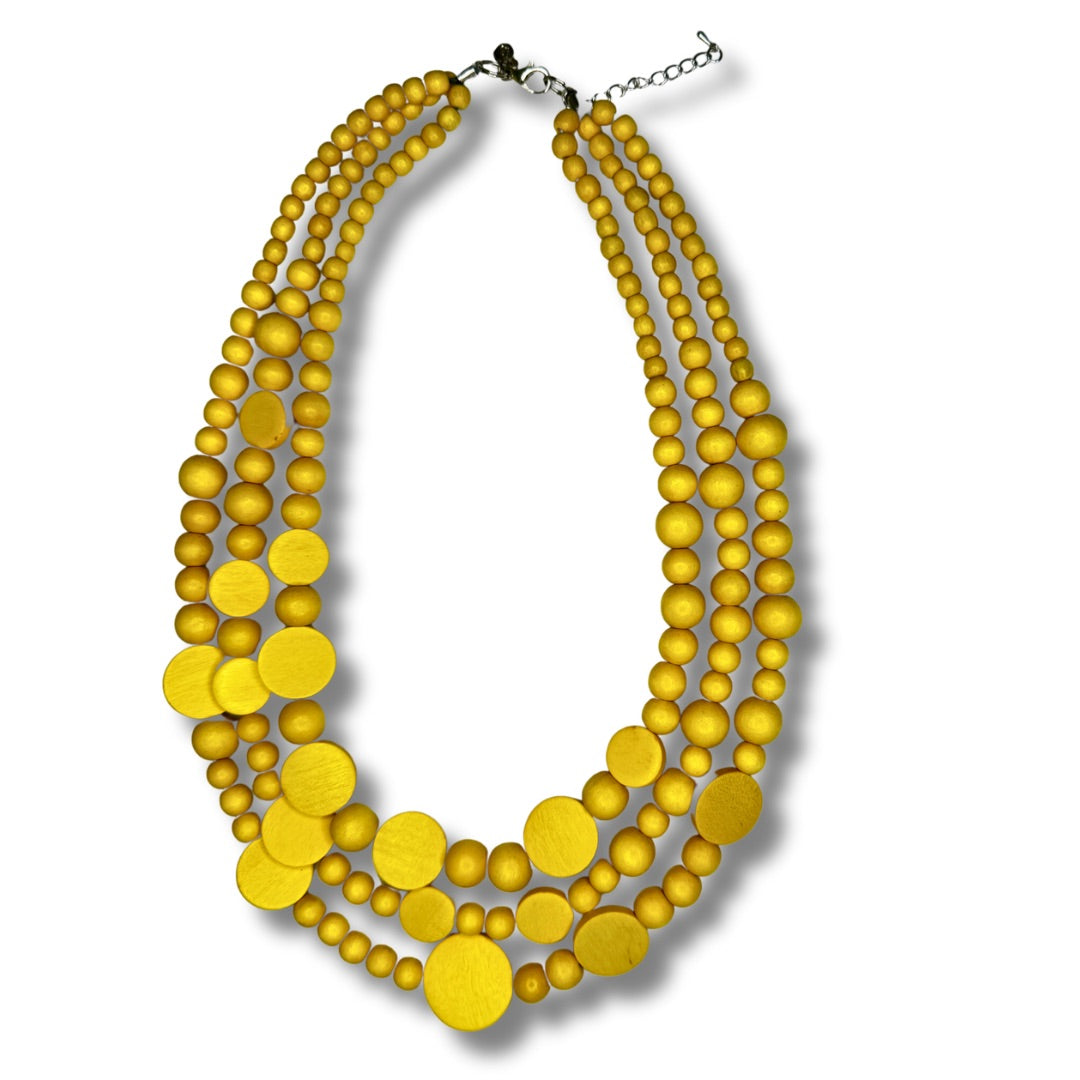 Collana legno Nora-collana-EW-Giallo-Bijondo